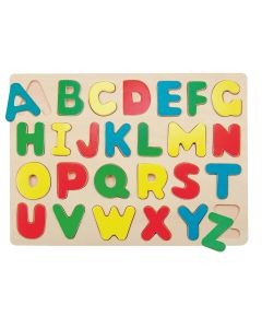 Puzzle din lemn - Alfabet