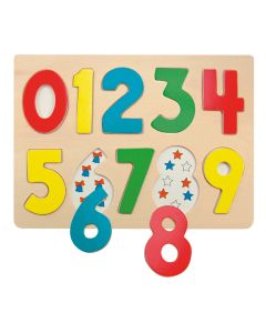Puzzle din lemn - Cifre