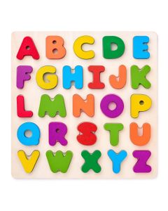Puzzle din lemn - Alfabet
