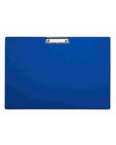 Clipboard simplu A3 - landscape, plastifiat PVC, ALCO - albastru