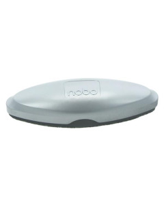 Burete NOBO, pentru curatare table din sticla, magnetic, rezerva detasabila si lavabila, argintiu