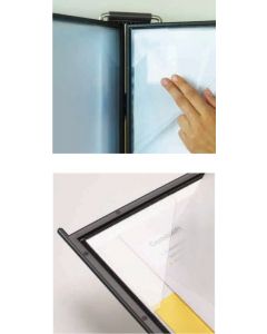 Buzunare prezentare pentru display, A4, (10 buc/set) PROBECO QuickLoad - antracit