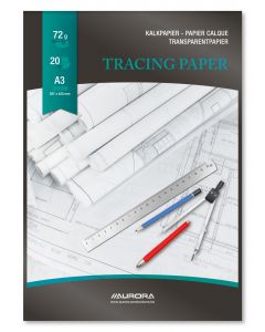 Hartie calc A3 - 297 x 420mm, 20 file - 72g/mp, AURORA Raphael