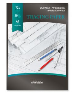Hartie calc A4 - 210 x 297mm,  20 file - 72g/mp, AURORA Raphael