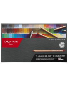 Set 76 Creioane Colorate Carandache Luminance 6901 Pencil