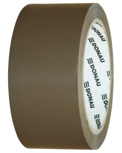 Banda adeziva 48mm x 60 m, 46 microni, pe baza de solvent, DONAU - maro