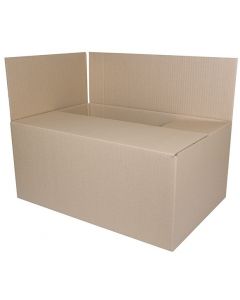 Cutie carton ondulat, 400gr/mp, 540x360x236mm, DONAU - kraft