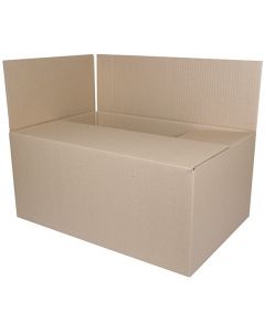 Cutie carton ondulat, 400gr/mp, 555x400x322mm, DONAU - kraft