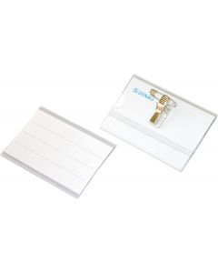 Ecuson cu ac si clip, 58 x 90 mm, DONAU