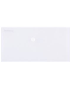Mapa PP protectie documente DL landscape, inchidere cu capsa, 10/set, DONAU - transparent