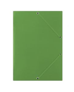 Mapa din carton plastifiat, cu elastic pe colturi, 400gsm, DONAU - verde