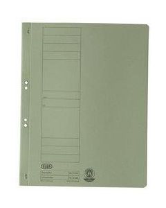 Dosar carton cu capse 1/1  ELBA Smart Line - verde