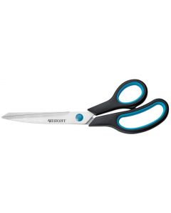 Foarfeca otel, 24.7 cm, cu rubber grip, WESTCOTT Easy Grip - 10 ani garantie