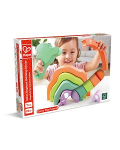 Jucarie din lemn de stivuit - Elefant (7 piese)