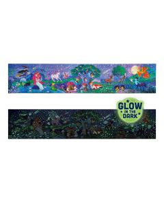 Puzzle pentru copii fosforescent cu Zane (200 piese, 1.5m)