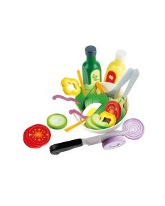 Jucarie din lemn - Set salata (39 piese)