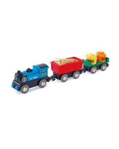 Jucarie - Locomotiva si vagoane cu baterii