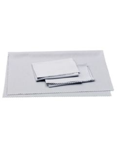 Laveta microfiber pentru echipamente optice, dimensiune - 20 x 20cm, ELIX Clean - alba