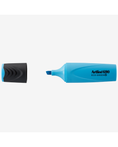 Textmarker ARTLINE 690 Eco Green, varf tesit 1.0-4.0mm - bleu