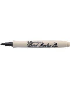 Carioca ARTLINE Supreme, varf flexibil (tip pensula) - negru