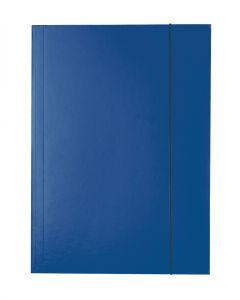 Mapa cu elastic ESSELTE Economy, carton, A4, albastru inchis