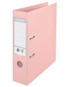Biblioraft Esselte No.1 Power, PP/PP, A4, 75 mm, culoarea piersicii