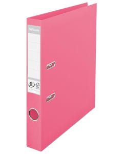 Biblioraft ESSELTE No.1 Power, PP/PP, A4, 50 mm, roz