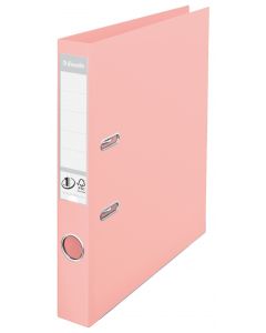 Biblioraft Esselte No.1 Power, PP/PP, A4, 50 mm, culoarea piersicii