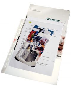 Folie de protectie Esselte, PP, partial reciclat, reciclabil, A4 MAXI, 100 mic, 25 buc/set, standard