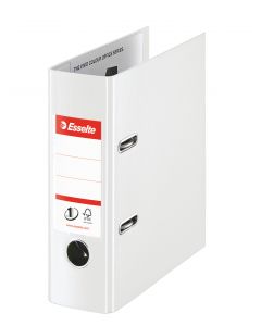 Biblioraft ESSELTE No.1 Power Vivida, PP/PP, A5, 75 mm, alb