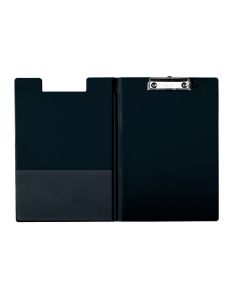 Clipboard ESSELTE dublu, PP, A4, 100 coli, negru