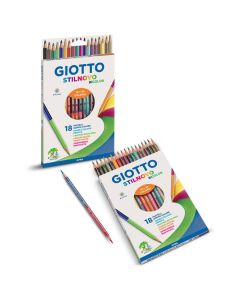 Markere cu vopsea, 12 culori/set, GIOTTO Decor Materials