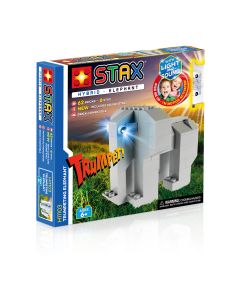 Jucarie - Seturi de constructie cu lumini si sunete Stax - Elefant