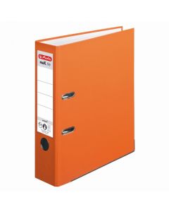 BIBLIORAFT A4 8CM PP PORTOCALIU HERLITZ