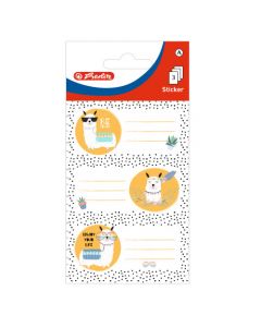 ETICHETE SCOLARE LLAMA SET 9