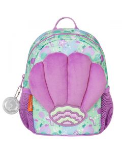 Ghiozdan fete Mini Dear Friends, motiv Purple Seashell
