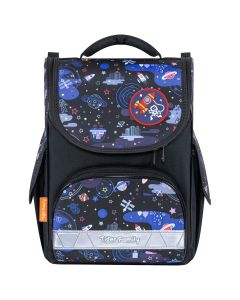Ghiozdan baieti Nature Quest Lite, motiv Cities in Space