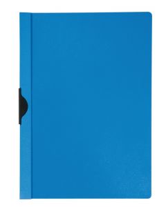 Dosar din plastic cu clema metalica Q-Connect - albastru