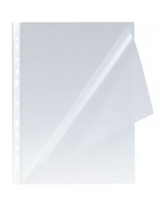 Folie protectie "L" pentru documente A4, 150 microni, 100 buc/set, Q-Connect - cristal
