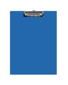 Clipboard simplu A5, plastifiat PVC, Q-Connect - albastru