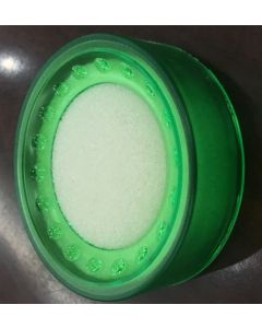 Buretiera D5cm, KEJEA - plastic transparent verde