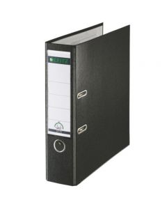 Biblioraft LEITZ 180, PP, A4, 80 mm, negru