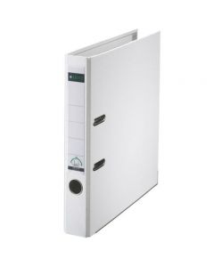 Biblioraft LEITZ 180, PP, A4, 52mm, alb