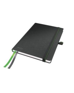 Caiet de birou LEITZ Complete, coperta dura, A5, 80 coli, matematica, negru