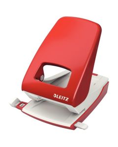 Perforator metalic LEITZ 5138 NeXXt Series, 40 coli, rosu