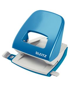 Perforator metalic LEITZ 5008 NeXXt Series, 30 coli, albastru-deschis