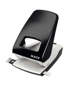 Perforator metalic LEITZ 5138 NeXXt Series, 40 coli, negru