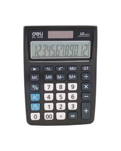 CALCULATOR BIROU 12DIG NEGRU 1238 DELI