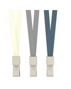 SNUR TEXTIL PENTRU ECUSON GRI CAPSA PVC 450*10MM 12 BUC/SET DELI