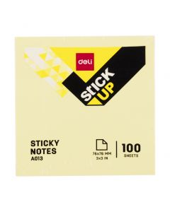 NOTES ADEZIV 76*76MM DIV. CULORI PASTEL DELI